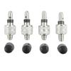 Stainless Steel 4 X Bicycle Valve About 4g Bike Tools Dunlop Valve 2023