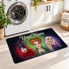 Hocus Pocus Sanderson Sisters Custom Text Flannel Floor Rug Soft Kitchen Mat Personalized Non Slip Carpet
