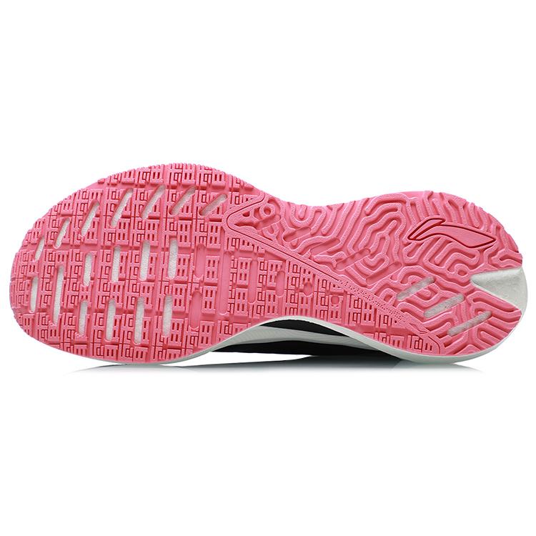 Li Ning Shadow Essential Кроссовки для бега Женские Низкие Черный/Розовый ARHR122-2