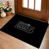 BBS Wheel Floor Mat Cozy Flannel Soft Thick Non-Slip Mat For Living Room Bedroom Kitchen Decor Rugs