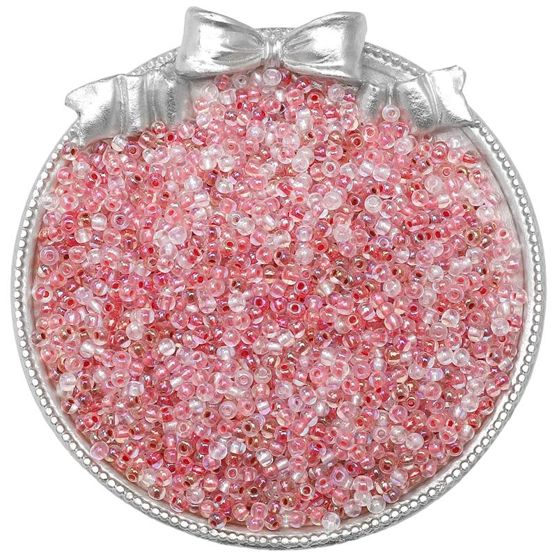 Высококачественные стеклянные бусины, иллюзорный жемчуг, светлое крашение, бусины для серег, браслетов, ювелирных изделий своими руками, изготовление аксессуаров