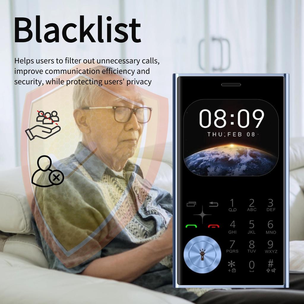 Маленький сотовый телефон 2 SIM-карты камера фонарик MP3 FM Magic Voice 2.01" дисплей 2G GSM кнопочные мобильные телефоны