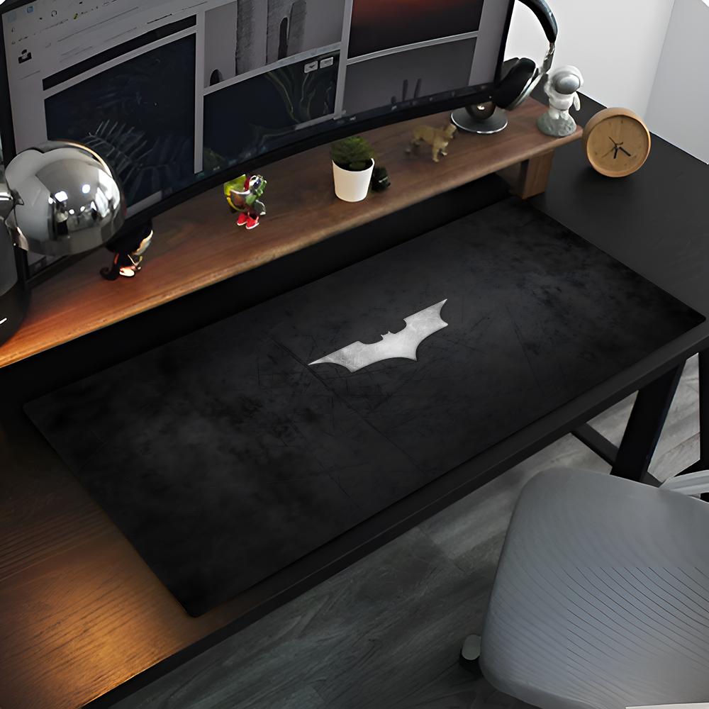 B-Batman A-Arkham Knight Mouse Pad Anime game mause pads cs lol XXL Home HD Computer Desk Mats Carpet Gamer Office Laptop Soft