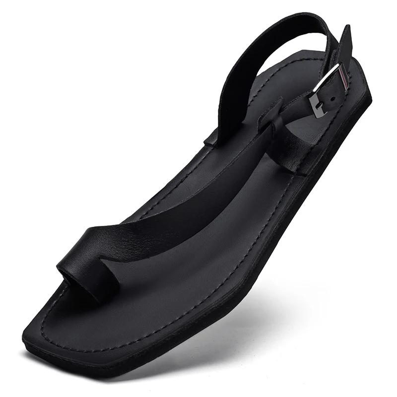 Fashion Lightweight Men's Casual Slippers Outdoor Summer Sandals Men Soft Sole Comfort Flip-flops Fashion Sandals New Male Beach Shoes