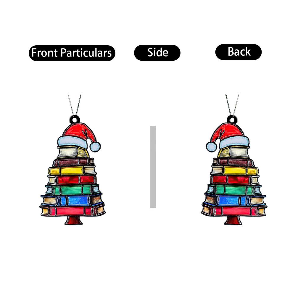 Christmas Tree Decoration, 2D Pendant, Christmas Tree Pendant, Christmas Decoration, Christmas