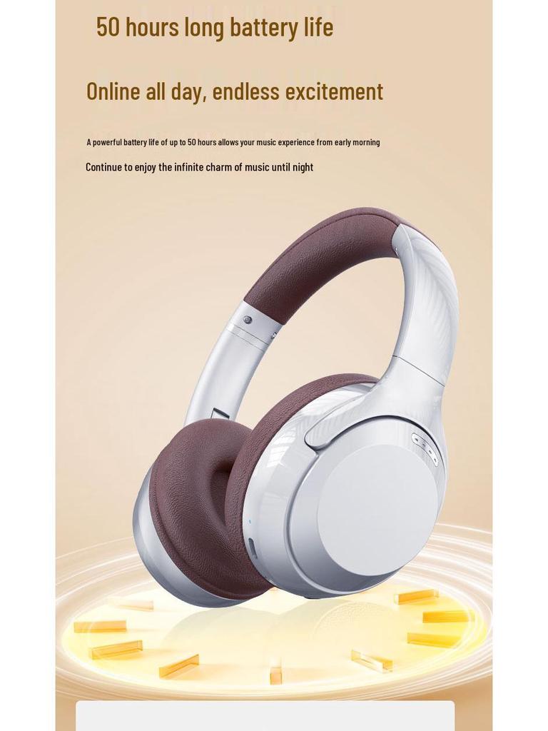 AKZ1006 Полноразмерные Bluetooth-наушники с шумоподавлением и долгим временем работы от аккумулятора