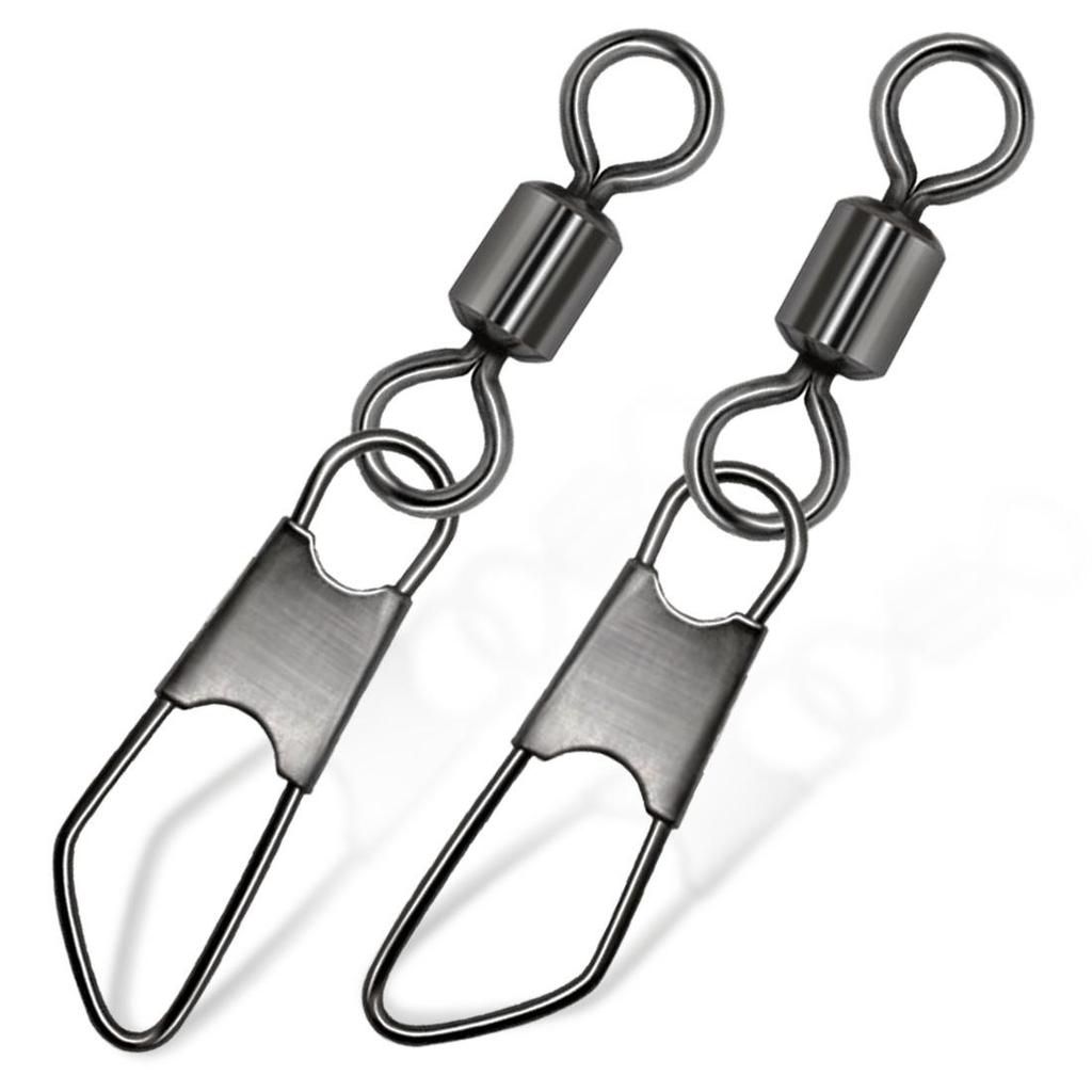 Тип A Американская вертлюжная безопасная булавка Быстроразъемное соединение для рыболовных снастей и аксессуаров