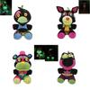 Плюшевая игрушка Сандрап из Fnaf Светящаяся в темноте Функции безопасности для детей и коллекционеров