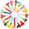 YFFSFDC Colorful Cheering Whistle Party Event Toys Toys Birthday Blowback Party Props Set of 50 Children's (Random Pattern)