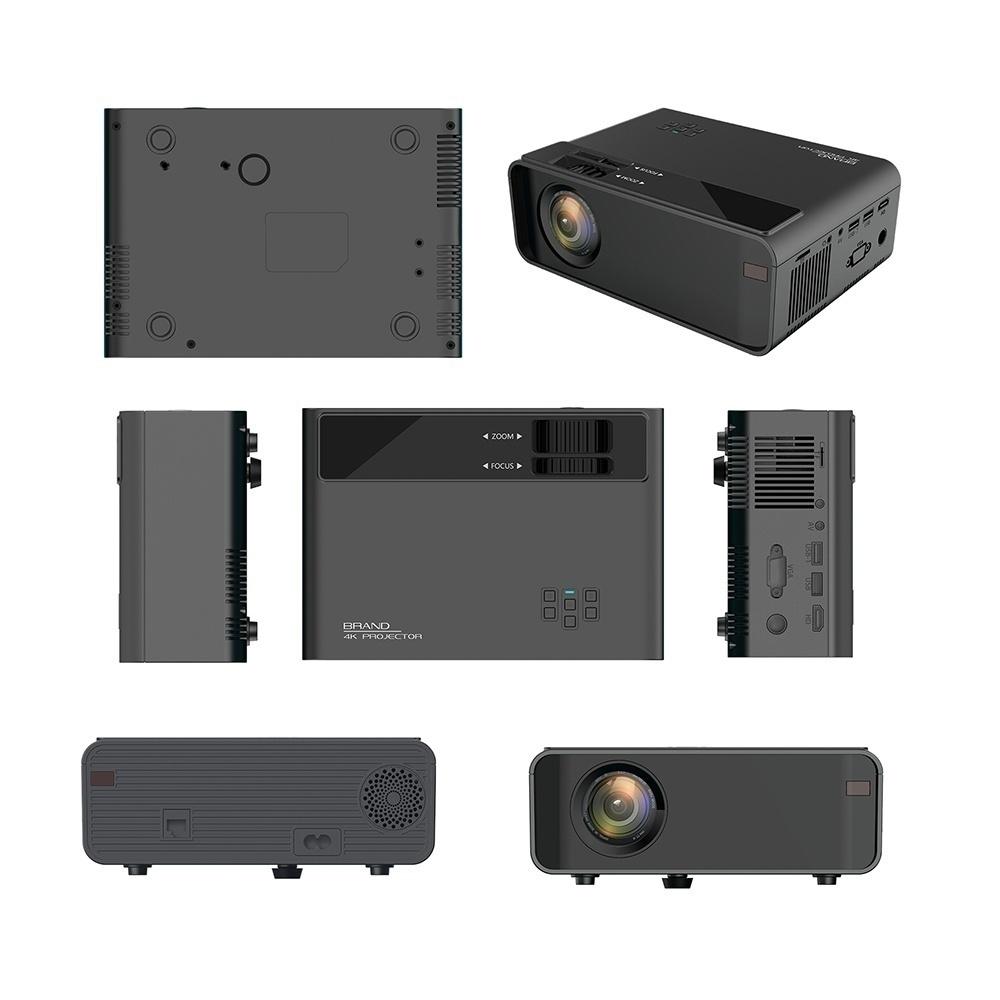 W13 Android Smart проектор Full HD 1080P Cast проектор Проектор для домашнего кинотеатра Портативный видеопроектор ЖК-экран Офисный проектор