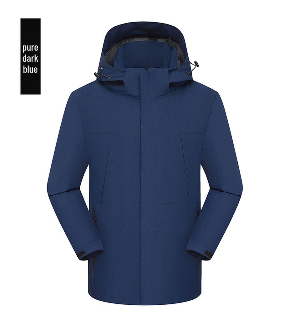 Unisex Windproof & Waterproof Outdoor Sports Jacket with Logo Print