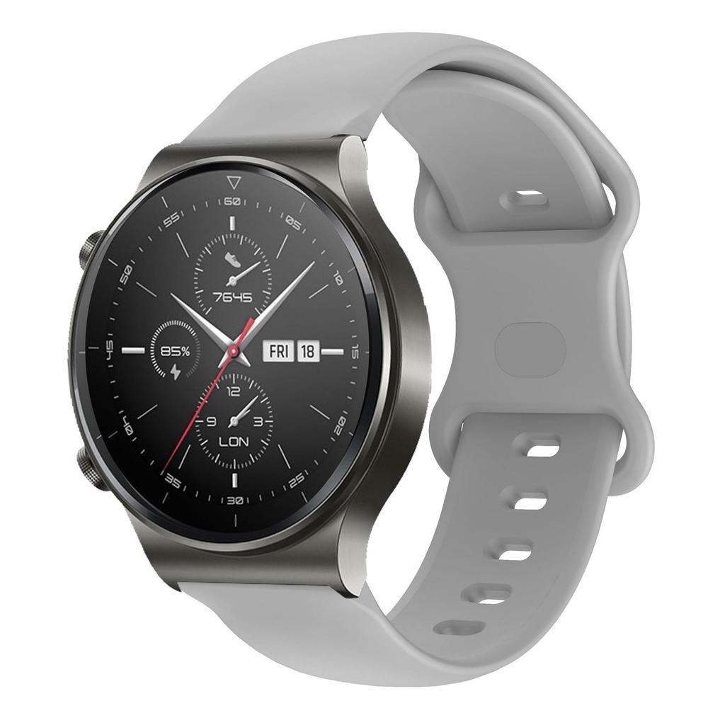 Силиконовый ремешок для Huawei GT2/GT3 Pro и Magic 20/22 мм с застежкой-бабочкой