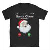 Funny Santa Claus Is Calling Funny Christmas T-Shirt for Men Round Neck Cotton T Shirts Short Sleeve Tees Gift Idea Tops