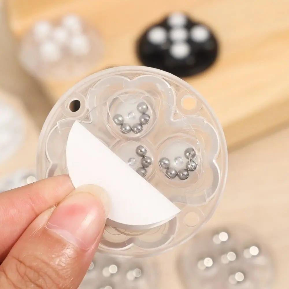 4Pcs 360°Rotatable Furniture Casters Self Adhesive Universal  Pulley Storage Box Roller  Household