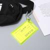 Trendy ID Card Case Keyring Portable Bag Keychain Practical Backpack Pendant Decoration  Gifts
