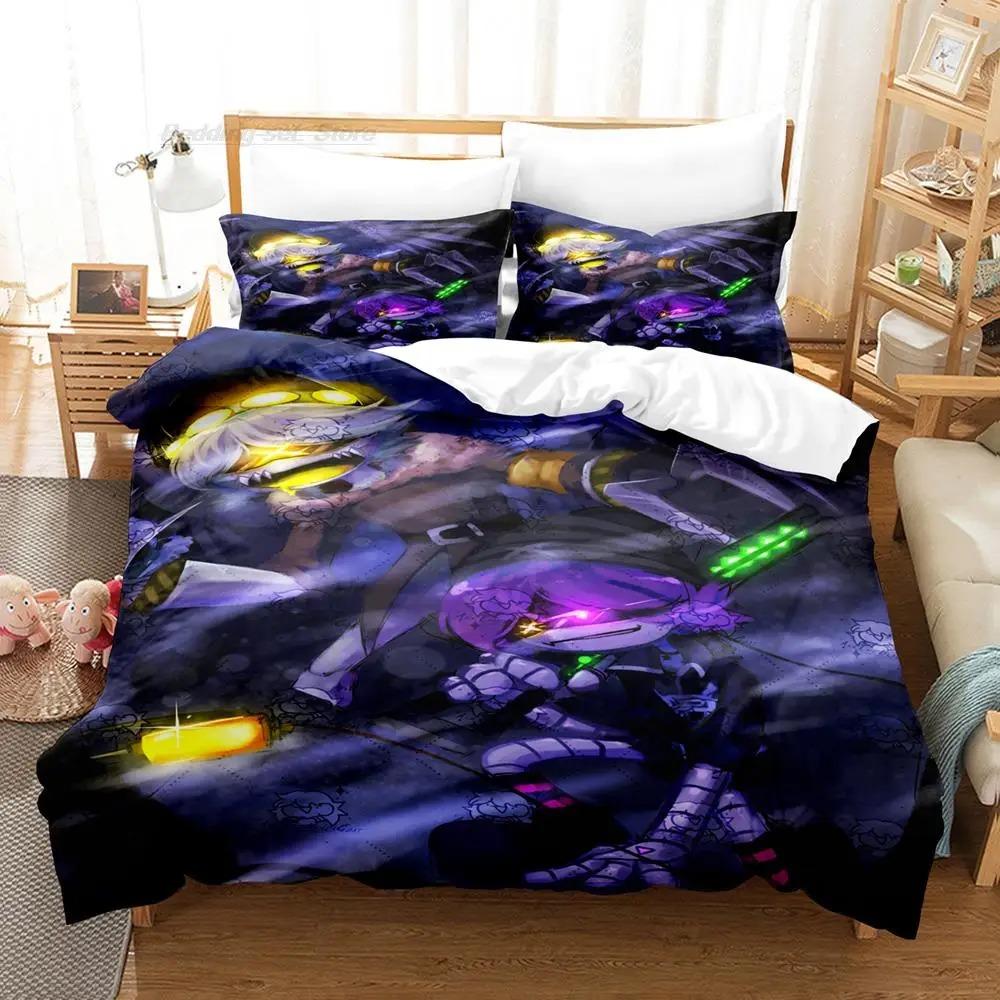 Murder Drones Bedding Set Single Twin Full Queen King Size Bed Set Aldult Kid Bedroom Duvetcover Sets 3D Print Anime