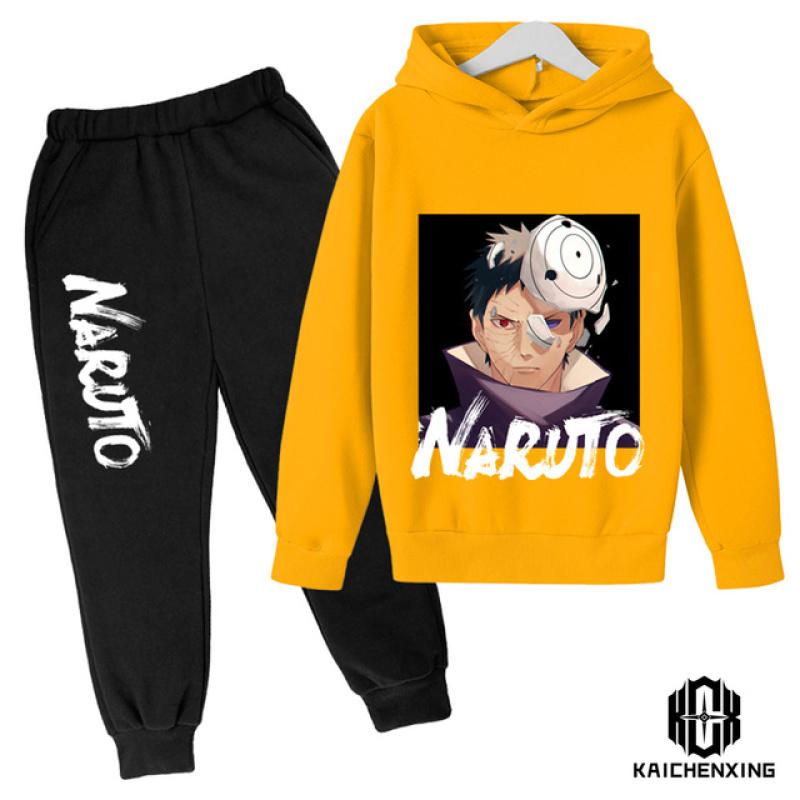 2023 милый модный костюм Наруто для мальчиков и девочек, модный свитшот, мужской костюм Kawaii, спортивный милый спортивный костюм для родителей и детей с капюшоном