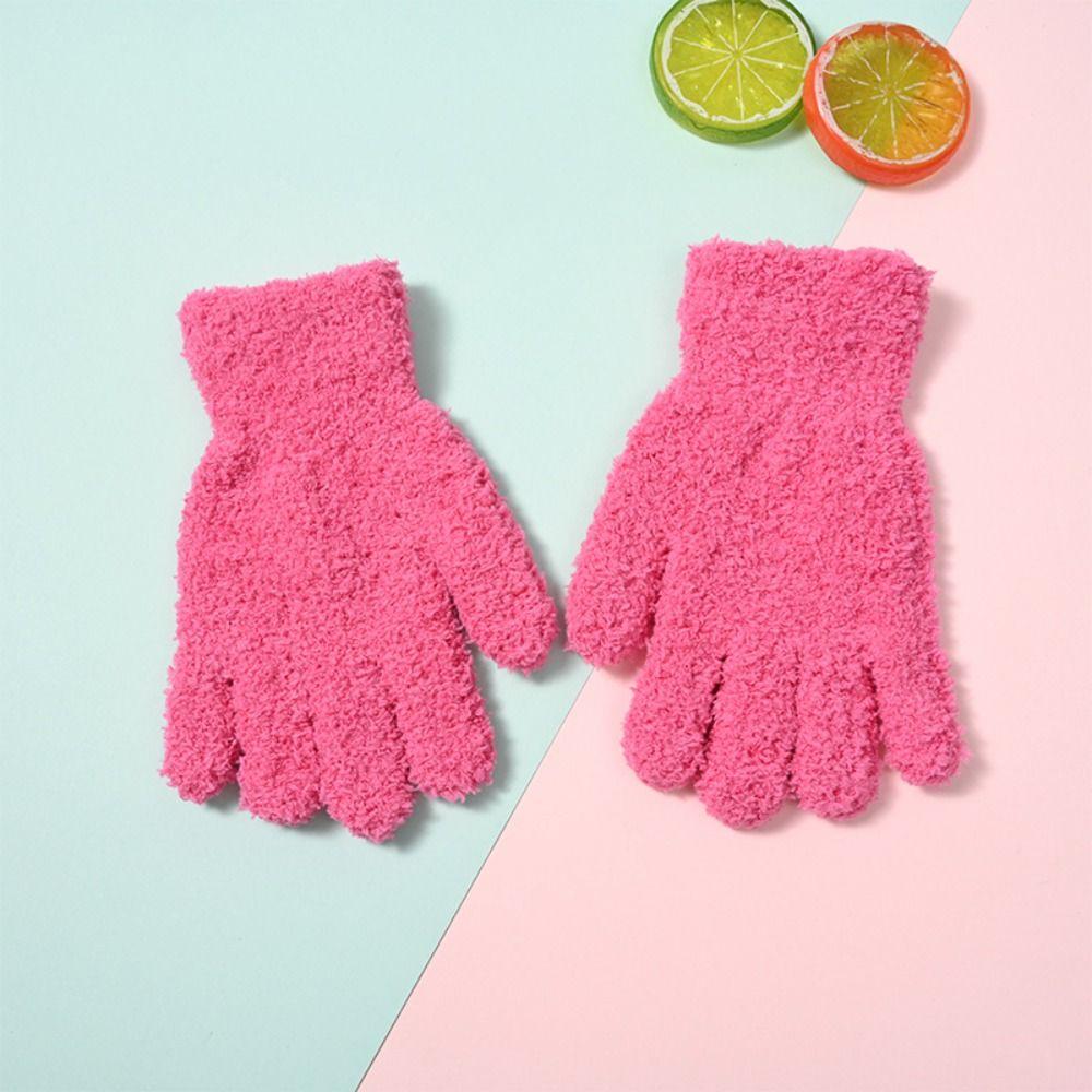 Thicken Warm Mittens Warm Writing Gloves Fashion Children Gloves Winter