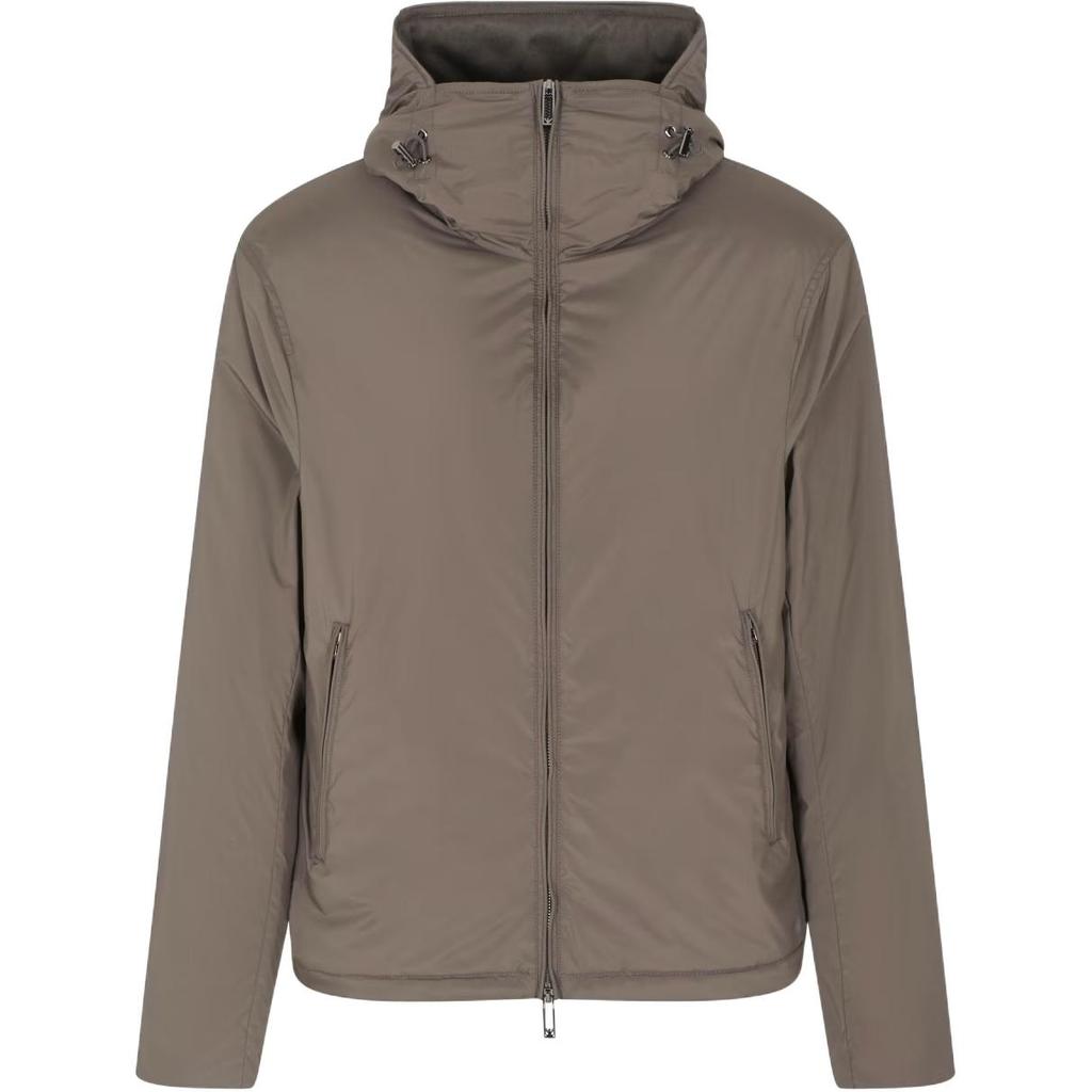 Emporio Armani Long Sleeved Hooded Jacket EM003042-AF18503-U8143
