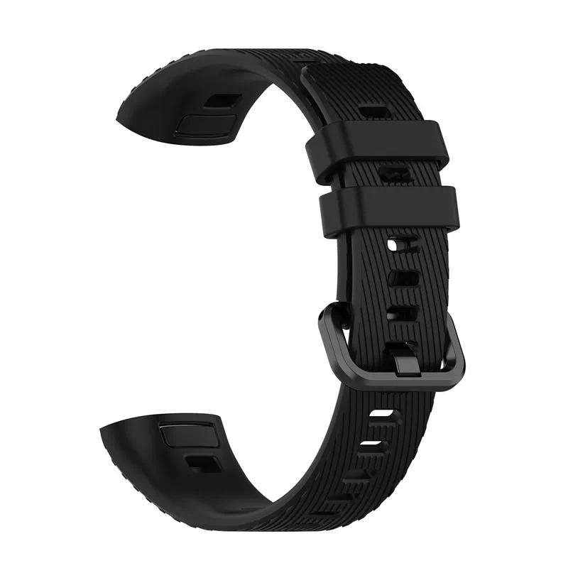 Спортивный силиконовый ремешок для Huawei Band 3 / Band 4 Pro Замена Оригинальный ремешок Браслет Для Huawei Band 3 Pro Умные часы
