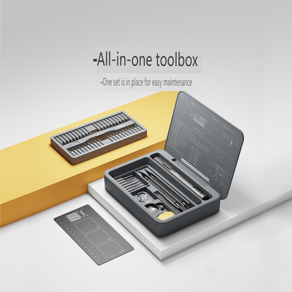Xiaomi DUKA ATuMan Electric Screwdriver Kit E3 Precision 650mah Rechargeable Repair 95pcs Steel Bits 95-in-1 Screwdriver