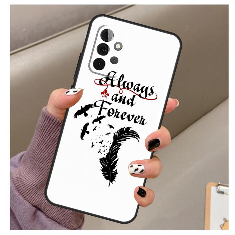 Чехол Дневники вампира для Samsung Galaxy A13 A33 A53 A73 A14 A24 A34 A54 A72 A52 A32 A22 A12 A51 A71 A15 A25