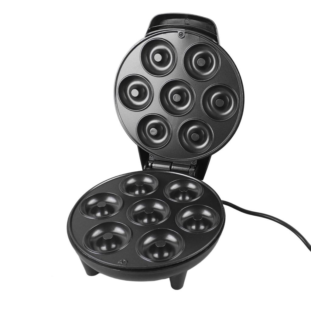 Mini Donut Maker 1200W 7 Holes Electric Donut Press Machine with Non Stick Coating for Breakfast