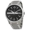 Мужские часы Armani Exchange с черным циферблатом из нержавеющей стали Ax2103