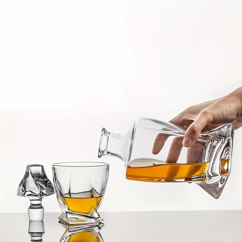 1 шт. графин для виски витой графин для виски с пробкой премиум-класса 27 унций графин для виски и ликера со стеклянной пробкой для алкоголя Бурбон Sco
