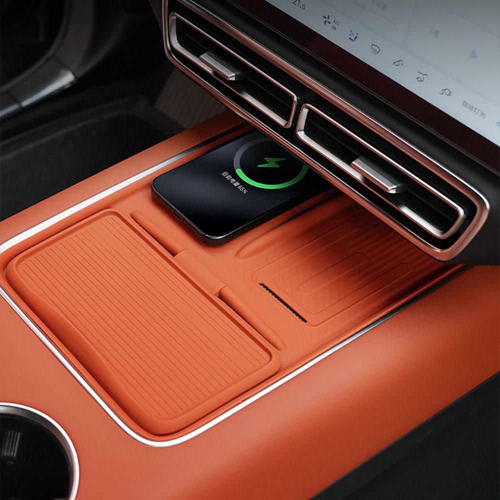 Center Console Wireless Charging Silicone Pad for LiXiang L6/L7/L8/L9/MEGA 2024