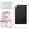 apgo Наклейка на заднюю панель из виниловой фольги, совместимая с Teclast P25T, устойчивая к царапинам, простая в установке - Black Honeycomb