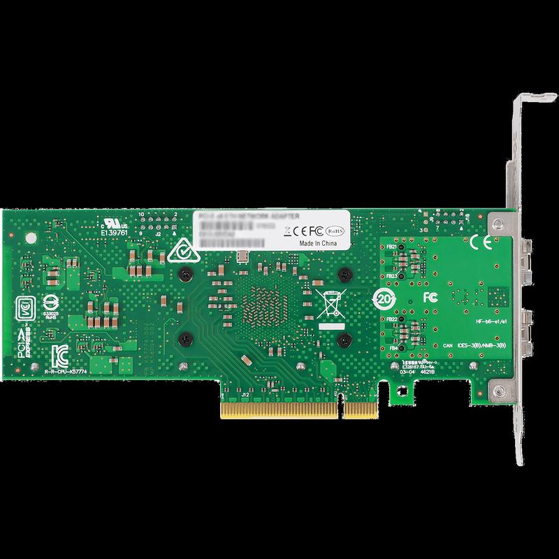 Intel E810 25G Dual-Port Fiber Optic PCIe Server Adapter (CN version)