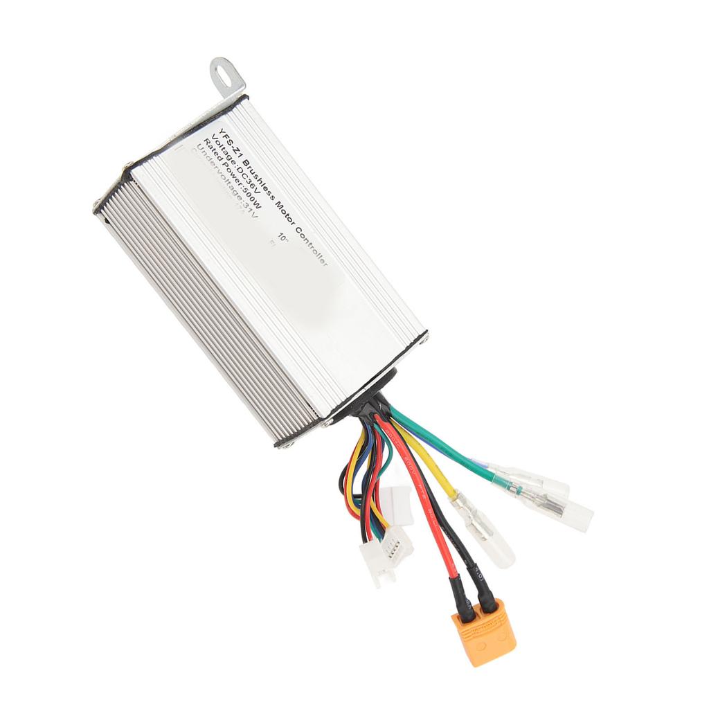 Контроллер для электрического велосипеда 36 В 500 Вт, хорошее рассеивание тепла, чувствительное управление, безопасный 10-дюймовый электрический