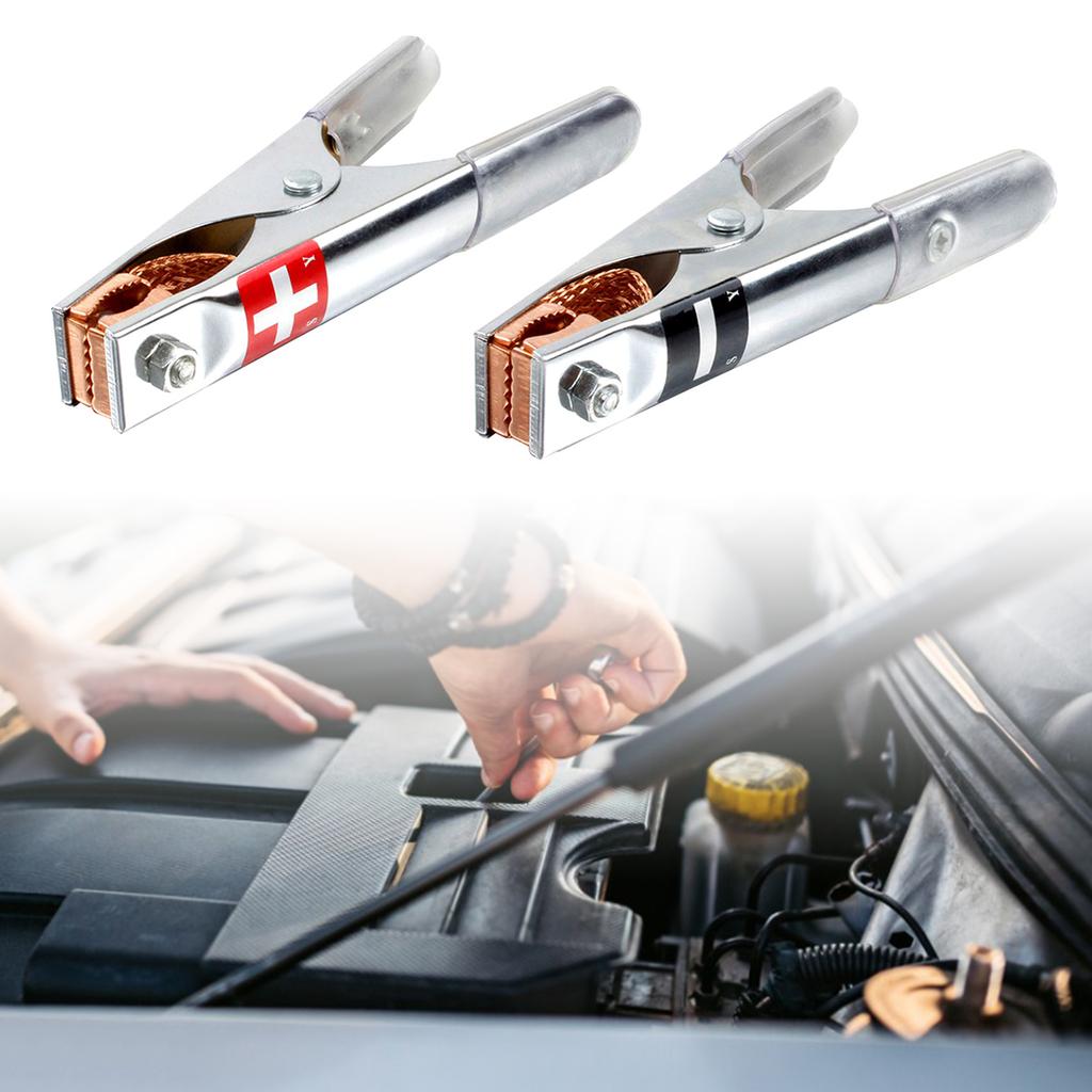 2 шт. автомобильный аккумулятор медный зажим типа «крокодил» большой размер 17 см зажим для кабеля аккумулятора высокого качества зажим типа «крокодил»