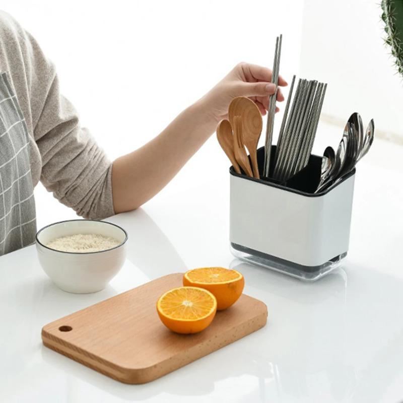 Household Multi-Functional Tableware Rack  Kitchen Tableware Drain Rack  Chopsticks Rack  Spoon  Chopsticks  Fork  Storage Rack