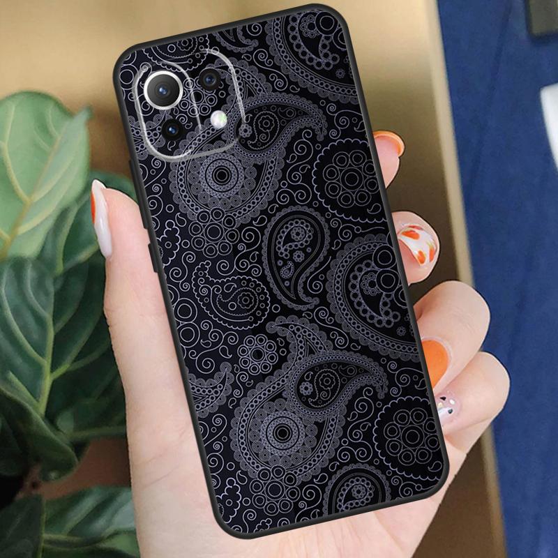 Чехол с узором пейсли для Xiaomi 17 Pro Max 14 15 Ultra 13T 14T 15T Pro POCO F8 F7 F5 F6 X5 X6 X7 Pro