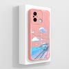 Чехол для Redmi 12C 11A POCO C55 Креативная задняя крышка Полная защита Мягкий жидкий силиконовый протектор для Redmi 12 C 11 A POCO C 55