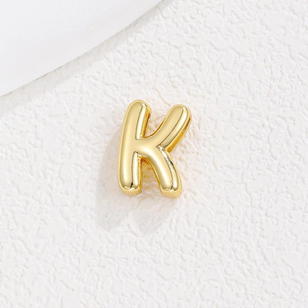 Регулируемый стальной браслет с 26 буквами английского алфавита - Ремешок для часов 10 мм, Ювелирное украшение для рук