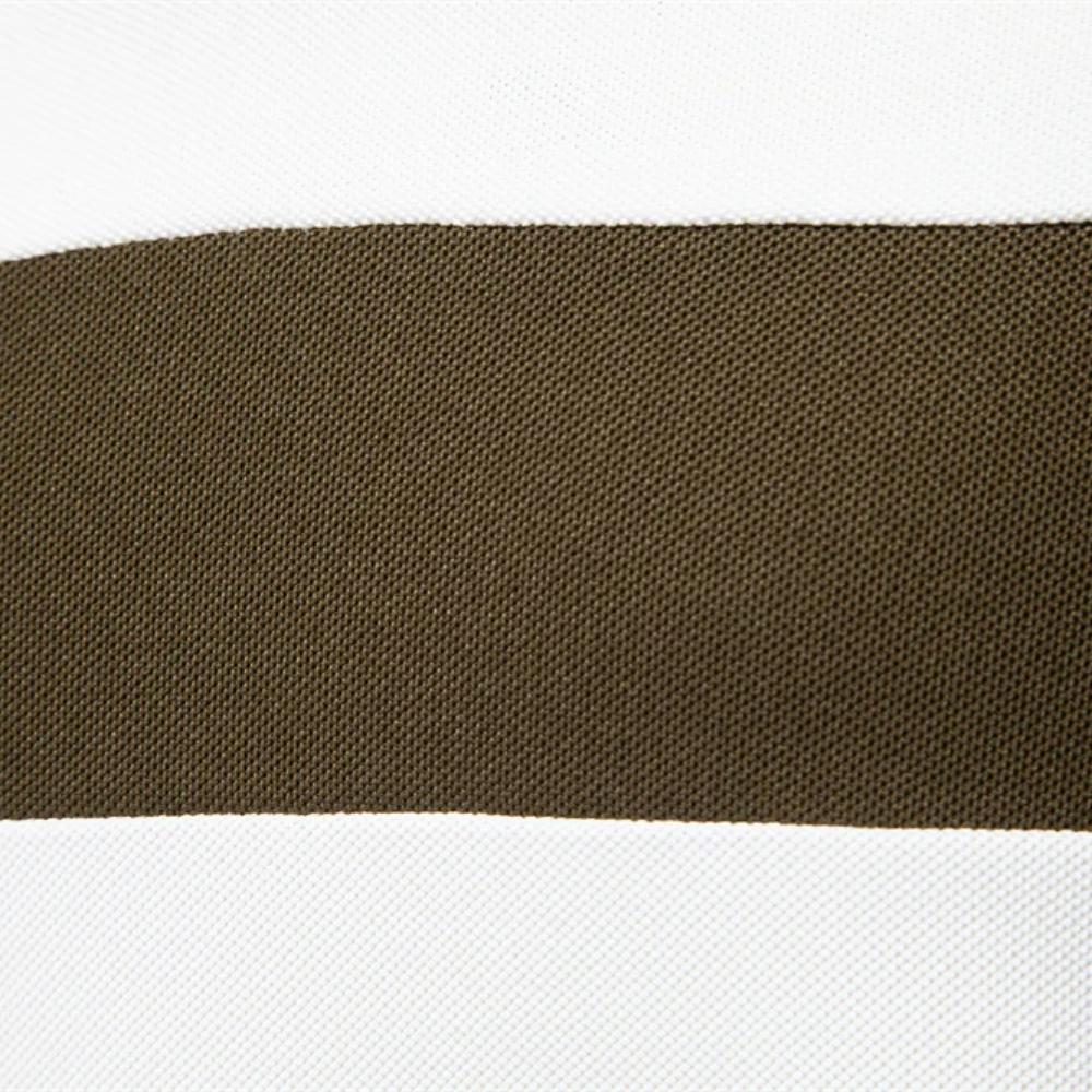 AIOPESON Мужские рубашки поло Slim Fit с однотонными полосатыми цветными блоками и воротником с вышивкой жирафа. Повседневная брендовая одежда.