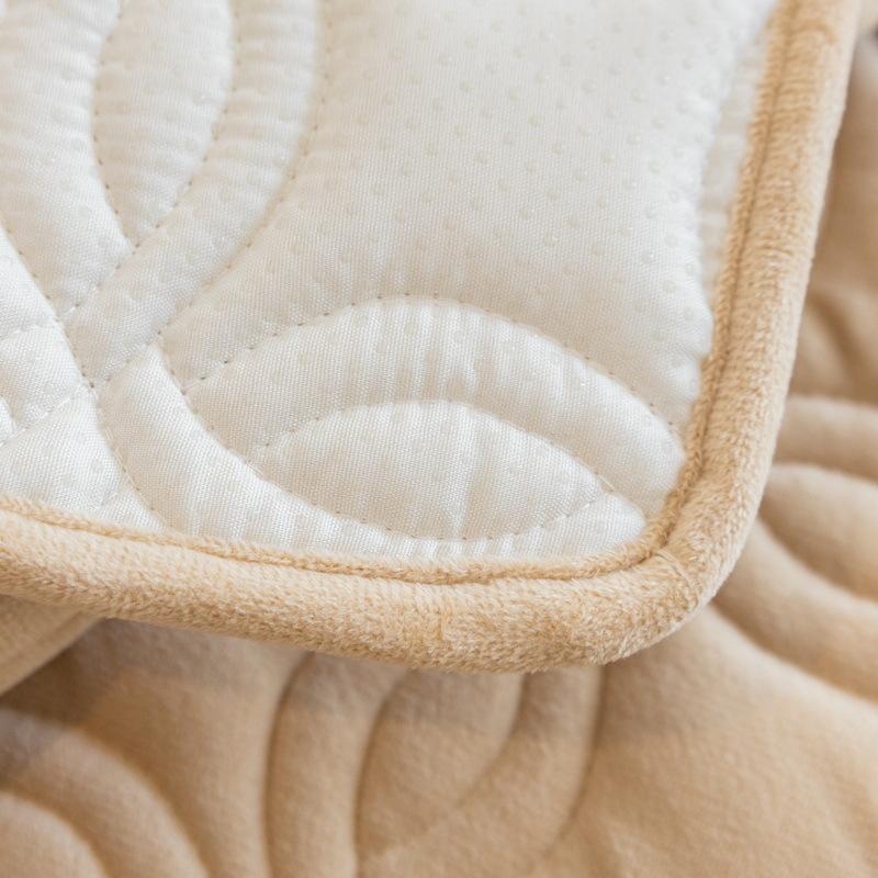 Современная простая подушка для дивана из молочного бархата, универсальная нескользящая подушка для сиденья, чехол для спинки, простой чехол для дивана на все времена года