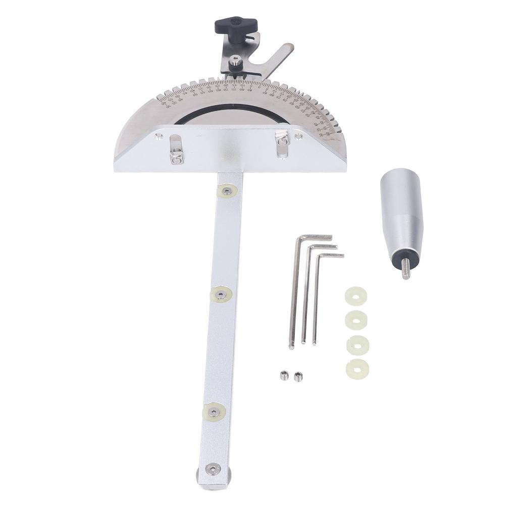 Настольная пила с регулируемым углом наклона, четкая шкала, высокоточный алюминиевый сплав для деревообработки