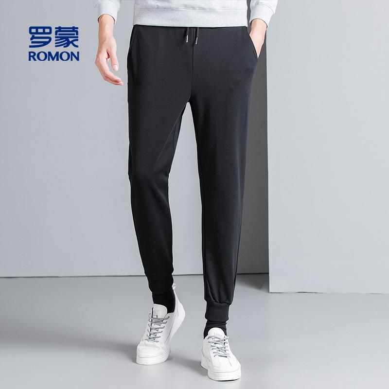 Comfortable cotton fabric, simple and versatile casual sports pants