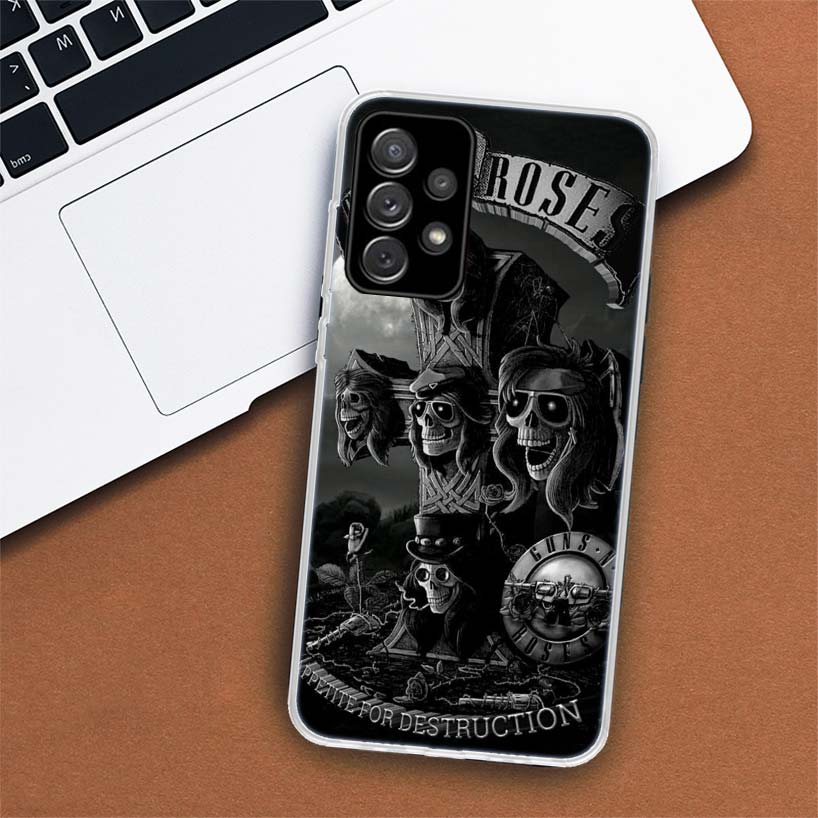 Чехол для телефона Guns N Roses Good Time для Samsung Galaxy A51 A71 A50 A70 A40 A30 A20E A10 A41 A31 A21S A11 A01 A6 A8 + A7 A9 Plus