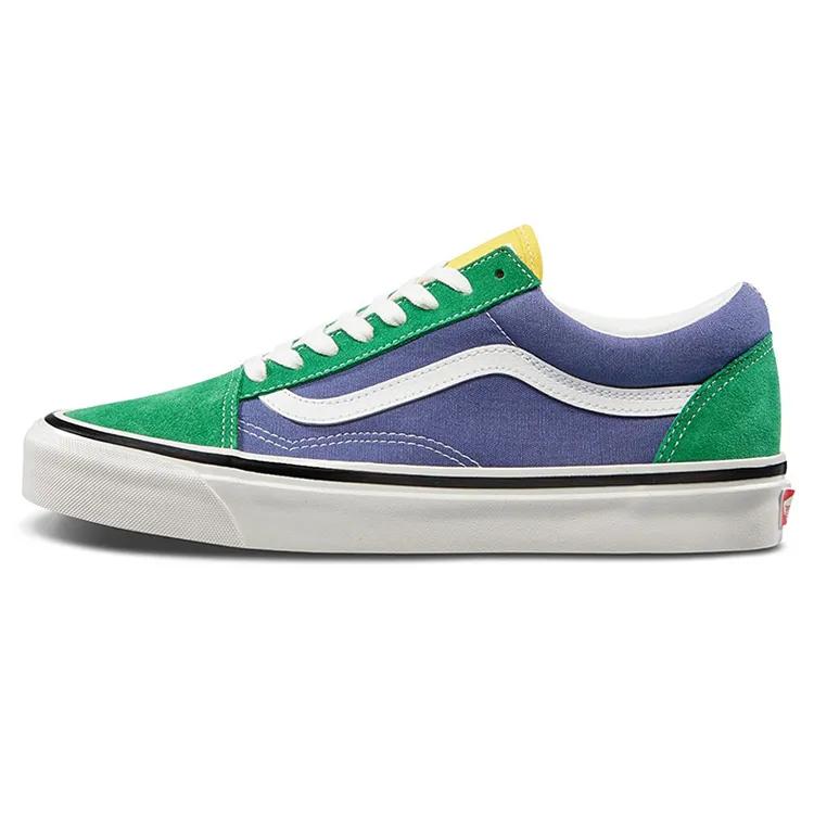 Vans Old Skool 36 DX 'Emerald Navy' (Unisex) Emerald / Navy Canvas Shoes VN0A38G2VZQ