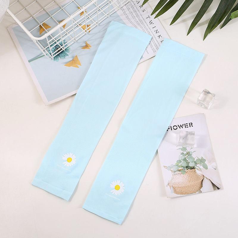 Солнцезащитный крем Daisy Ice Sleeve Женский Ins Дышащий УФ-защитный рукав Мужской Ice Silk Sun