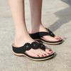 Мода Лето 2024 Обувь Женщина Открытый носок Бантик Сандалии Тапочки Женские Пляжные Плоские Шлепанцы Слип-Он Шлепанцы Тапочки Сандалии Женщины