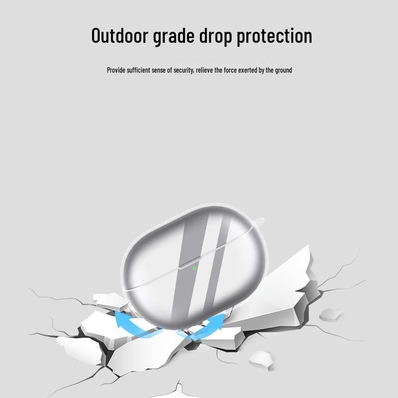 Compatible with Huawei FreeBuds Pro 3 & Pro 5: High-End Transparent Drop-Proof Protective Earphone Case