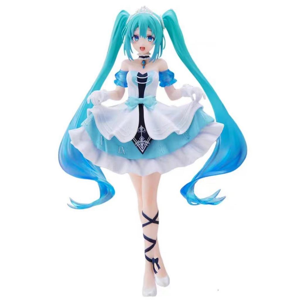 High-Quality Sakura Hatsune Miku PVC Doll with Decorative Chassis Ornaments