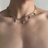 Универсальное панк-ожерелье-чокер с шипами для мужчин и женщин, уникальное модное заявление
