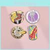 Cartoon Artistic Character Brooch Alloy Pin Eyecatching Design For Collectors And Fashion Lovers